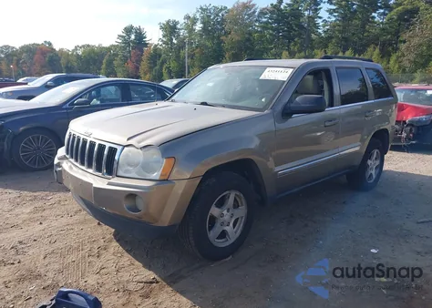 2005 Jeep Grand Cherokee Limited из США, поврежденный, VIN 1J4HR58N85C553372